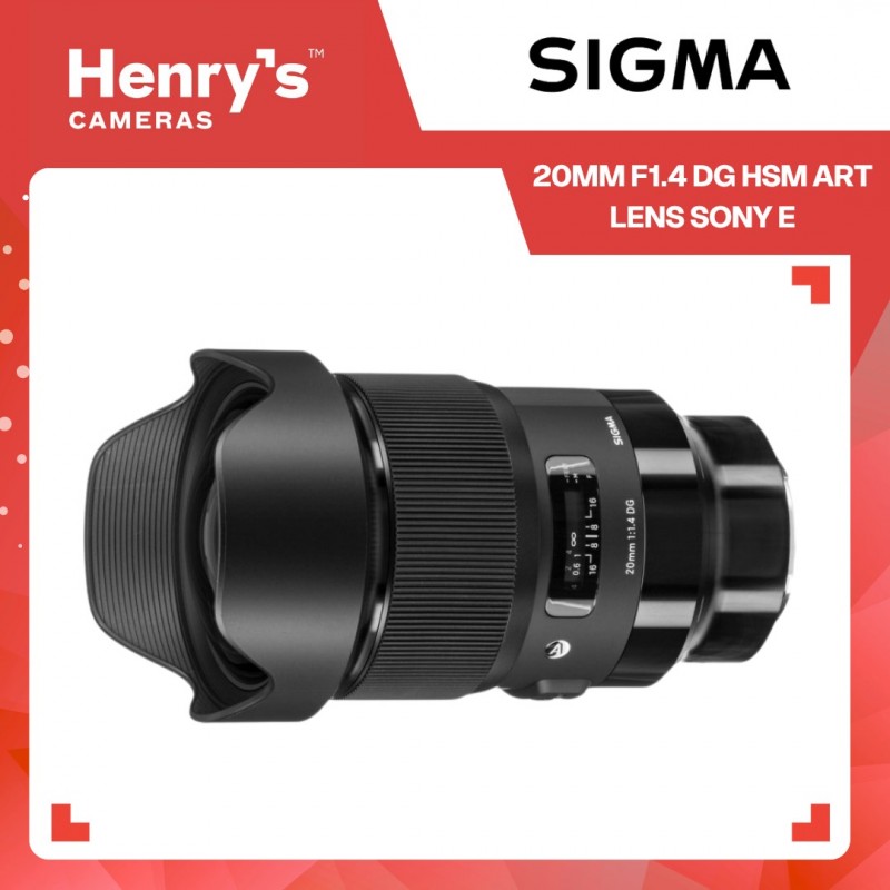 SIGMA 20mm F1.4 DG HSM | Art ソニーEマウント 20mm F1.4 DG HSM | Art / シグマSAマウント用: アウトレット - SIGMA